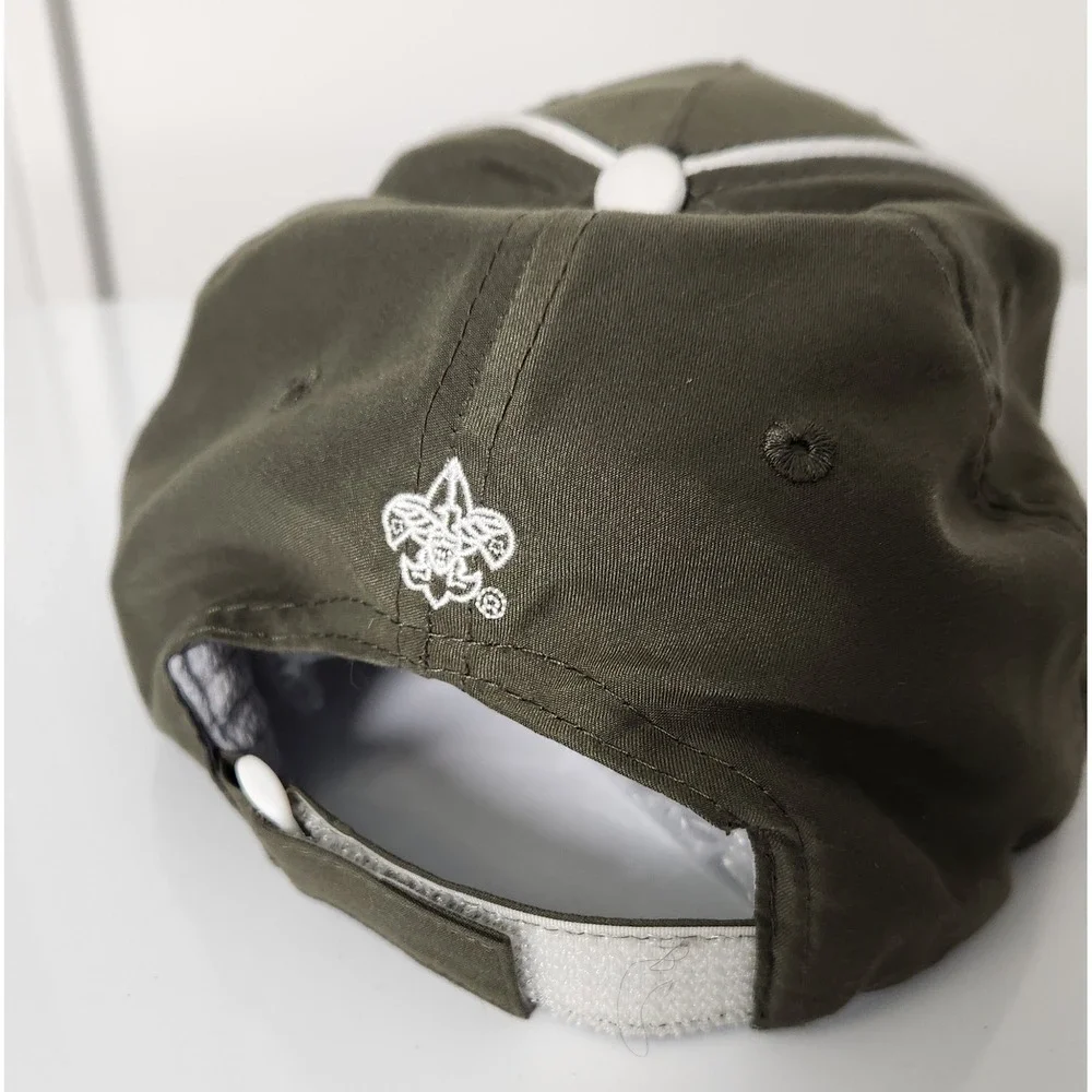 Boy Scouts of America PowerCap LED Lighted Adult Hat Green Baseball Camping Cap